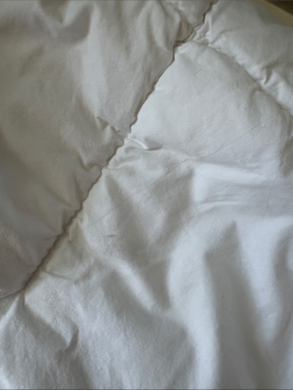 Pottery Barn Kids White Quilted Toddler Bed Duvet - Picture 3 of 3